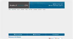 Desktop Screenshot of mcgrewcpa.com